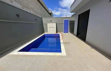 Imagem: A casa em condomínio possui 3 Dormitórios, 3 Banheiros, 4