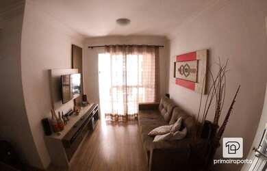 Imagem: O apartamento possui 3 Dormitórios, 2 Banheiros, 2 Vagas na