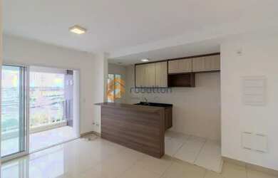 Imagem: O apartamento possui 1 Dormitório, 1 Banheiro, 1 Vaga na garagem