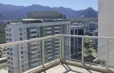 Imagem: O apartamento na cobertura possui 2 Dormitórios, 2 Banheiros