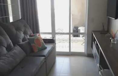 Imagem: O apartamento possui 1 Dormitório, 1 Banheiro, 1 Vaga na garagem