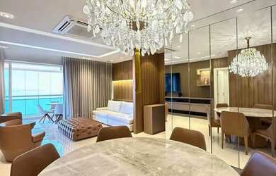 Imagem: O apartamento à venda possui 3 Dormitórios, 5 Banheiros, 3