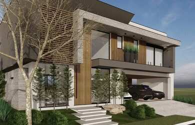 Imagem: A casa possui 3 Dormitórios, 3 Banheiros, 3 Vagas na garagem