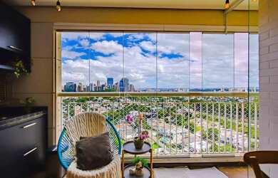 Imagem: O apartamento possui 2 Dormitórios, 3 Banheiros, 2 Vagas na