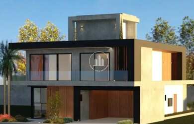 Imagem: A casa possui 4 Dormitórios, 3 Banheiros, 2 Vagas na garagem