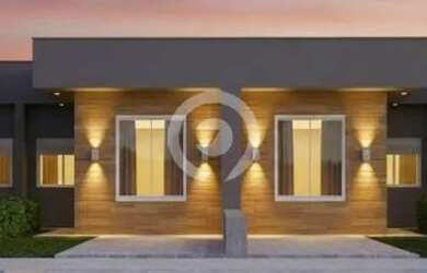 Imagem: A casa possui 2 Dormitórios, 1 Banheiro, 2 Vagas na garagem