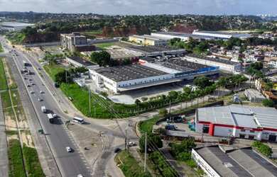 Imagem: O depósito possui 5.115m² de Área e está localizado em