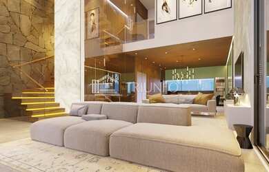 Imagem 2: Casa em Condomínio Luxuoso 400m² na Península Piscina com Borda Infinita MKT10TR93643