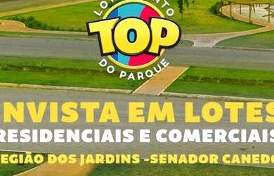 Imagem: O terreno está localizado em Top do Parque, Senador Canedo