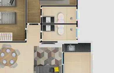 Imagem 4: APARTAMENTO COM 70.03 m² - VILA ATLANTICA - MONGAGUA SP