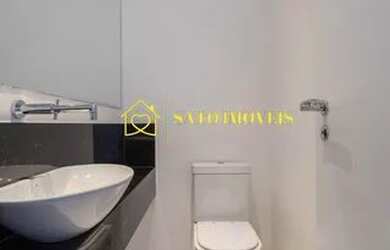 Imagem: O apartamento possui 1 Dormitório, 1 Banheiro, 1 Vaga na garagem