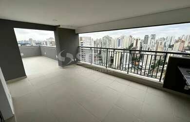 Imagem: O apartamento na cobertura possui 3 Dormitórios, 4 Banheiros