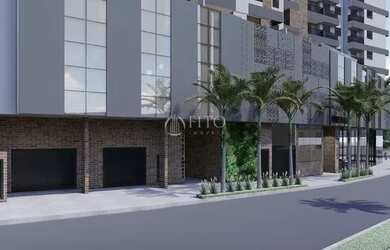 Imagem: O apartamento possui 1 Dormitório, 1 Banheiro, 1 Vaga na garagem