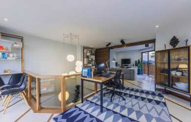 Imagem: O apartamento na cobertura possui 3 Dormitórios, 4 Banheiros