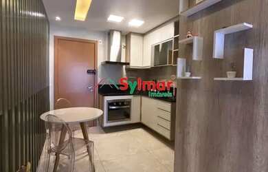 Imagem: O studio possui 1 Dormitório, 1 Banheiro, 1 Vaga na garagem