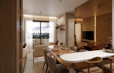 Imagem: O apartamento possui 2 Dormitórios, 1 Banheiro, 43m² de Área