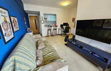 Imagem: O apartamento possui 2 Dormitórios, 2 Banheiros, 2 Vagas na