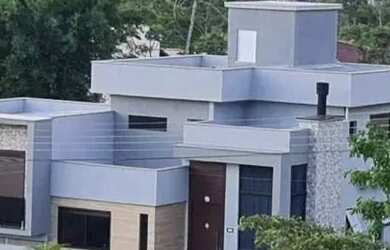 Imagem: A casa em condomínio possui 4 Dormitórios, 5 Banheiros, 4