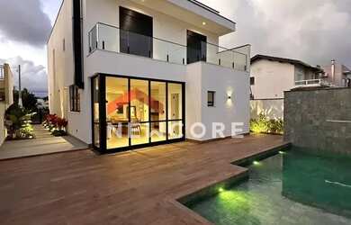 Imagem: A casa em condomínio possui 3 Dormitórios, 4 Banheiros, 4