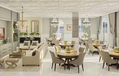 Imagem: O apartamento possui 2 Dormitórios, 1 Banheiro, 1 Vaga na garagem