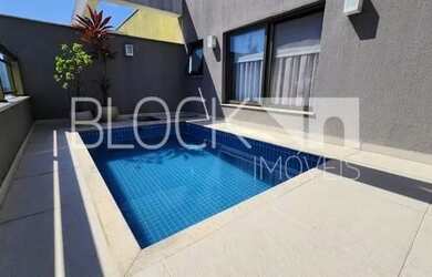 Imagem: O apartamento na cobertura possui 4 Dormitórios, 4 Banheiros