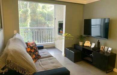 Imagem: O apartamento possui 2 Dormitórios, 2 Banheiros, 1 Vaga na