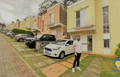 Imagem: A casa em condomínio possui 3 Dormitórios, 3 Banheiros, 2