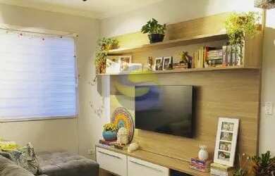 Imagem: O apartamento possui 2 Dormitórios, 2 Banheiros, 1 Vaga na