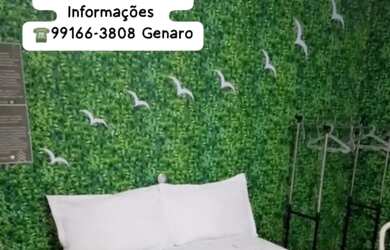 Imagem: O quarto possui 1 Dormitório, Acomodam 2 pessoas, 1 Vaga na