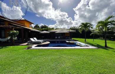 Imagem 2: Casa de Alto Padrão para locação por temporada em Sauípe finamente decorada e diferenciada