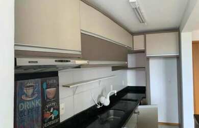 Imagem: O apartamento possui 2 Dormitórios, 1 Banheiro, 1 Vaga na garagem