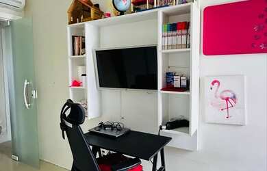 Imagem 4: Aluguel de quarto. Piscina, Imóvel mobiliado, Varandae1 Vaga na garagem