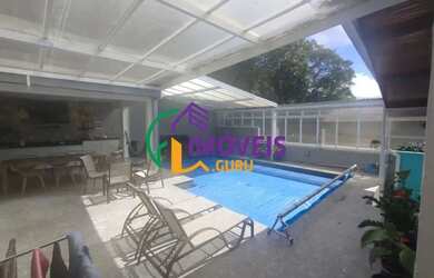 Imagem: A casa em condomínio possui 4 Dormitórios, 4 Banheiros, 4