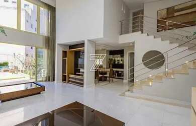 Imagem: A casa em condomínio possui 5 Dormitórios, 5 Banheiros, 5