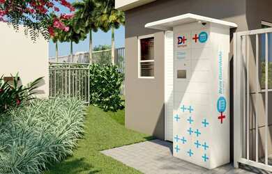 Imagem: O apartamento possui 2 Dormitórios, 2 Banheiros, 1 Vaga na