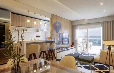 Imagem: O apartamento possui 2 Dormitórios, 2 Banheiros, 1 Vaga na