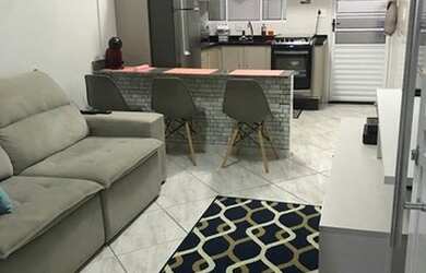 Imagem: A casa em condomínio possui 2 Dormitórios, 1 Banheiro, 1 Vaga