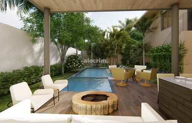 Imagem 4: Casa com projeto exuberante e contemporâneo no jardim américa