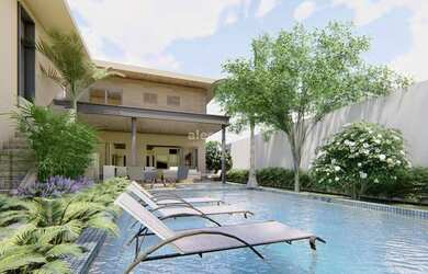 Imagem 7: Casa com projeto exuberante e contemporâneo no jardim américa