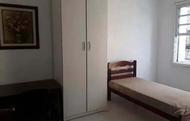 Imagem: O quarto está localizado em Vila Mathias, Santos para alugar