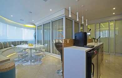 Imagem: O apartamento possui 3 Dormitórios, 5 Banheiros, 4 Vagas na