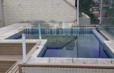 Imagem: O apartamento na cobertura possui 4 Dormitórios, 4 Banheiros