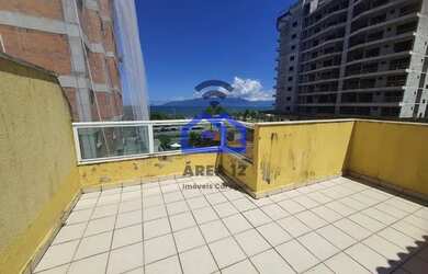 Imagem: O apartamento na cobertura possui 2 Dormitórios, 2 Banheiros