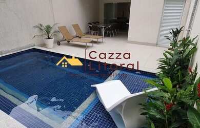 Imagem: A casa em condomínio possui 4 Dormitórios, 4 Banheiros, 2