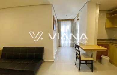 Imagem: O studio possui 1 Dormitório, 1 Banheiro, 43m² de Área, Imóvel