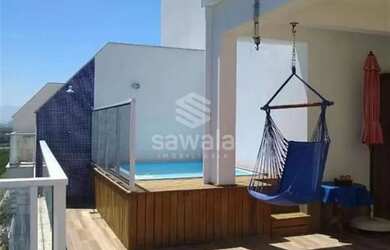 Imagem: O apartamento na cobertura possui 3 Dormitórios, 4 Banheiros