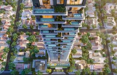 Imagem: O apartamento possui 3 Dormitórios, 5 Banheiros, 4 Vagas na