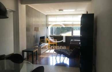 Imagem: O apartamento possui 1 Dormitório, 1 Banheiro, 1 Vaga na garagem