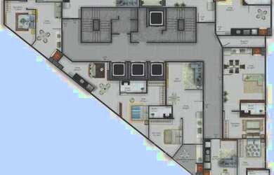 Imagem 5: Apartamento Moderno 1 Dormitório 1 Banheiro Lazer Completo