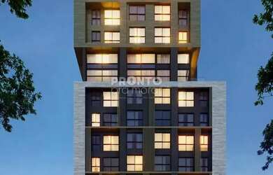 Imagem: O studio possui 1 Dormitório, 1 Banheiro, 1 Vaga na garagem